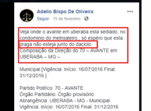 post adélio bispo